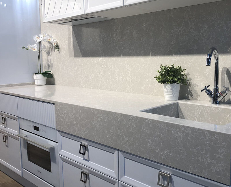 Штучний кварцовий камінь Technistone Noble Olympos Mist — фото 10 — MAS — Modern Acrylic Stone