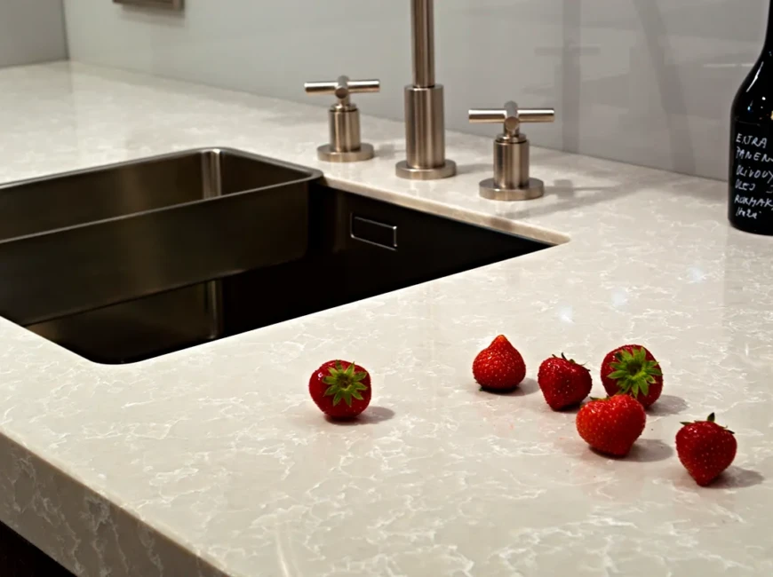 Штучний кварцовий камінь Technistone Noble Olympos Mist — фото 13 — MAS — Modern Acrylic Stone