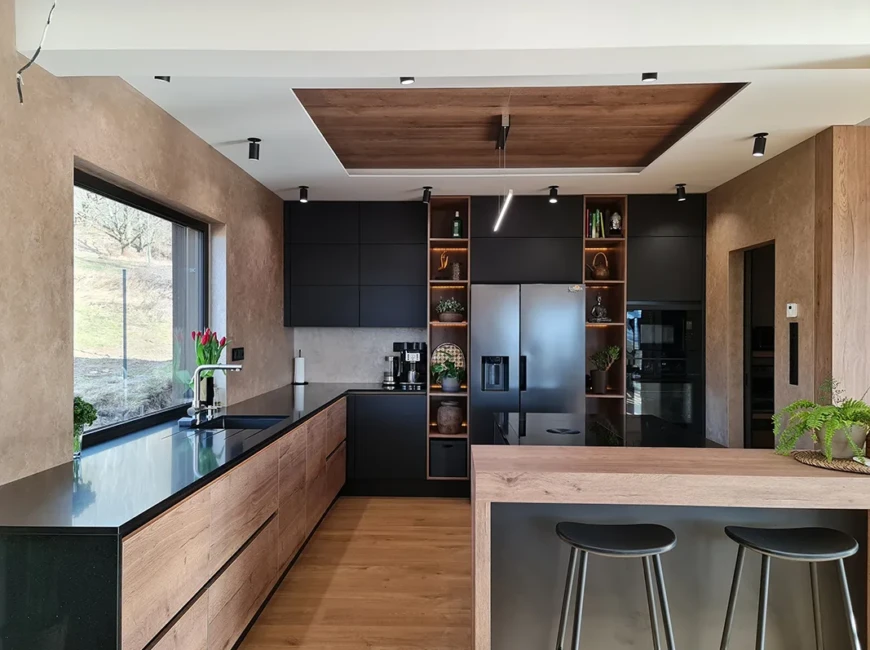 Искусственный кварцевый камень Technistone Starlight Black — фото 5 — MAS — Modern Acrylic Stone