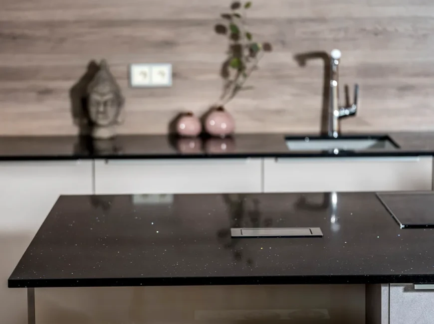 Штучний кварцовий камінь Technistone Starlight Black — фото 10 — MAS — Modern Acrylic Stone