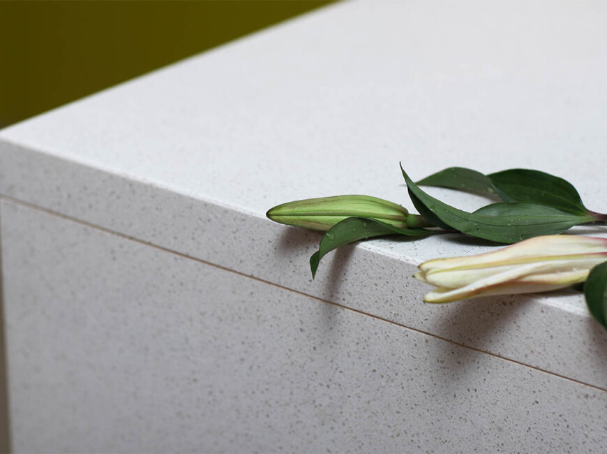 Искусственный кварцевый камень Vicostone BQ1080 Crystal Ice — фото 3 — MAS — Modern Acrylic Stone