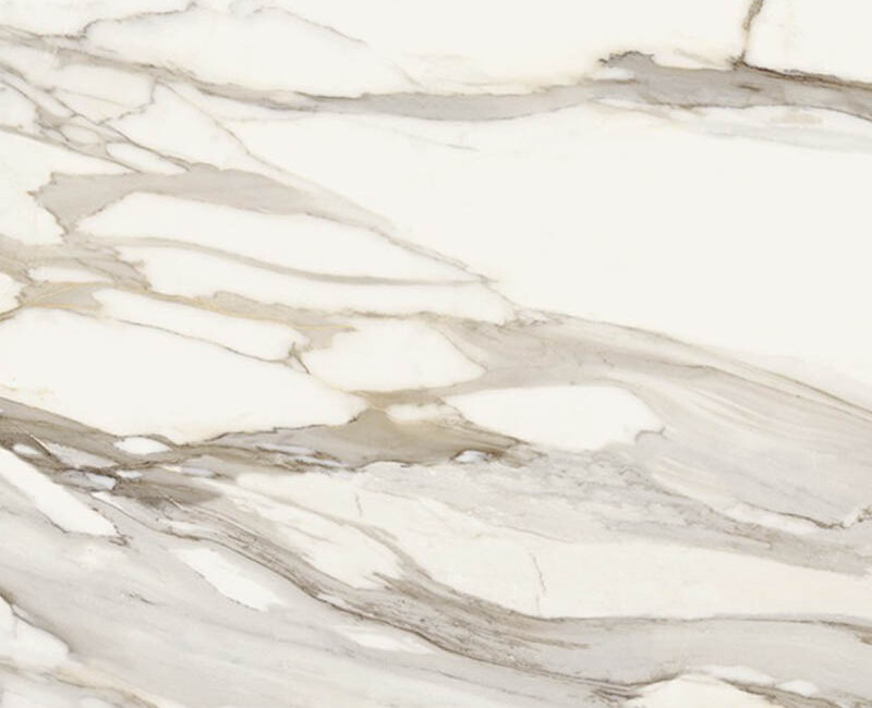 Широкоформатная керамогранитная плита Keralini Calacatta Gold — фото 1 — MAS — Modern Acrylic Stone