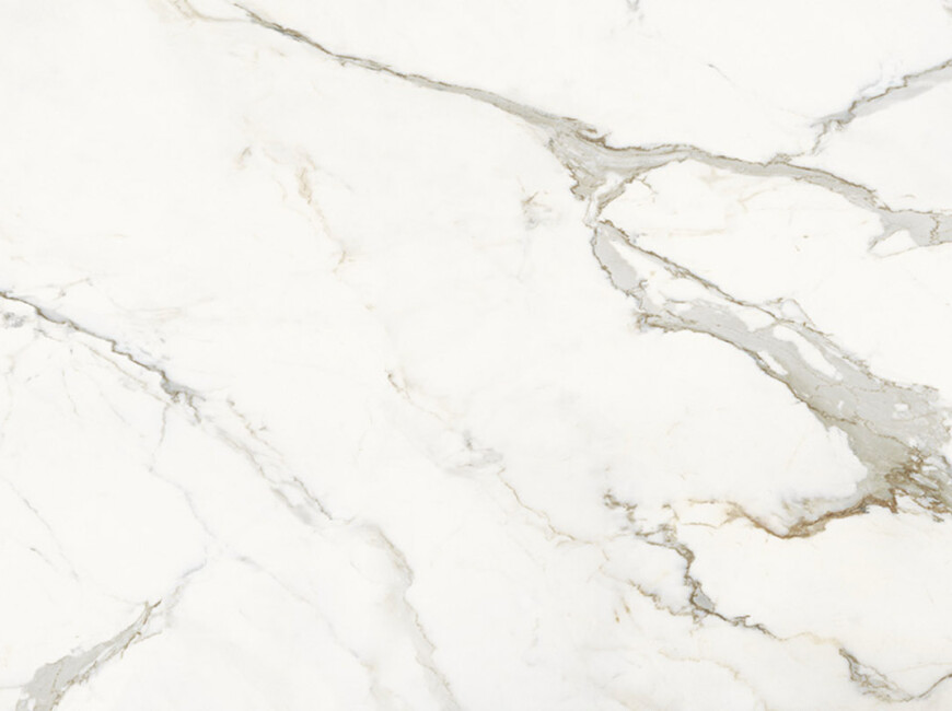 Широкоформатная керамогранитная плита Keralini Calacatta Light — фото 2 — MAS — Modern Acrylic Stone