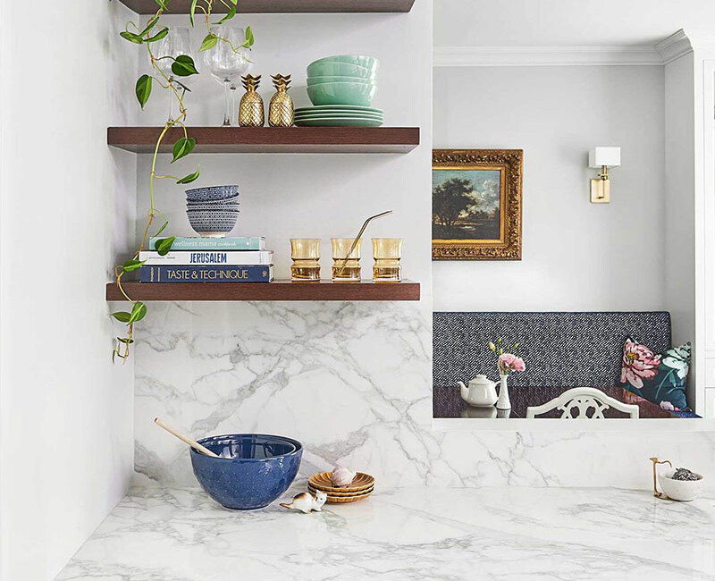 Широкоформатна керамогранітна плита Laminam I Naturali Arabescato — фото 3 — MAS — Modern Acrylic Stone
