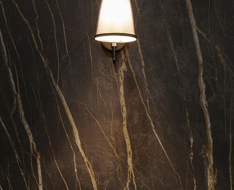 Широкоформатная керамогранитная плита Laminam I Naturali Noir Desir — фото 7 — MAS — Modern Acrylic Stone