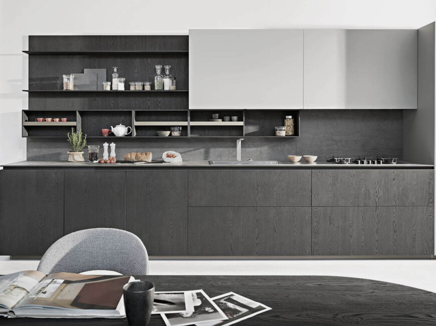Широкоформатная керамогранитная плита Laminam I Naturali Pietra di Savoia Grigia — фото 6 — MAS — Modern Acrylic Stone