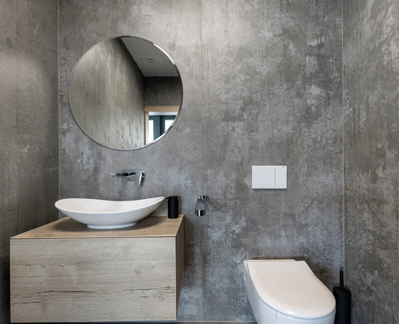Широкоформатна керамогранітна плита Laminam Kotan Gray — фото 2 — MAS — Modern Acrylic Stone
