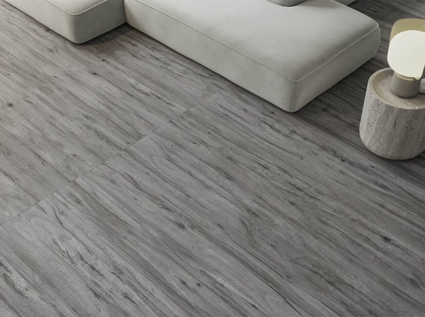 Широкоформатная керамогранитная плита Laminam Legno Venezia Fumo — фото 3 — MAS — Modern Acrylic Stone