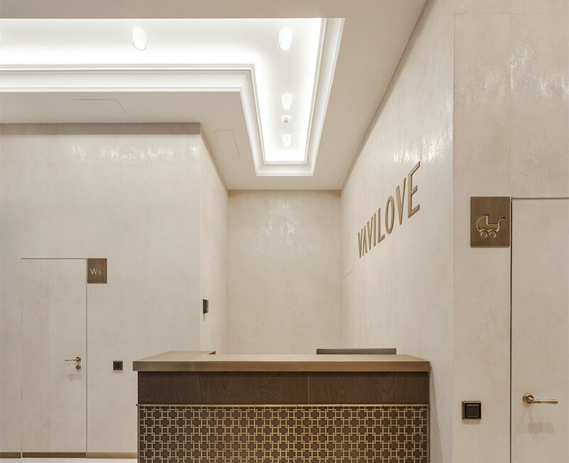 Широкоформатная керамогранитная плита Laminam Oxide Avorio — фото 3 — MAS — Modern Acrylic Stone
