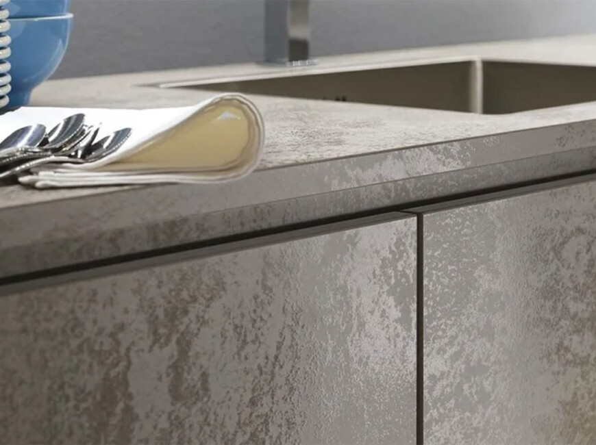 Широкоформатная керамогранитная плита Laminam Oxide Grigio — фото 2 — MAS — Modern Acrylic Stone