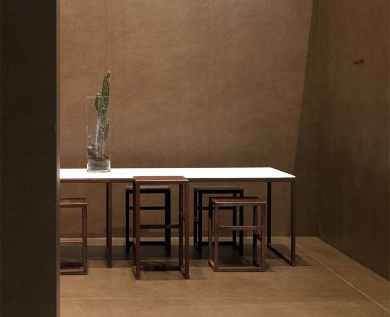 Широкоформатная керамогранитная плита Laminam Seta Glace — фото 3 — MAS — Modern Acrylic Stone