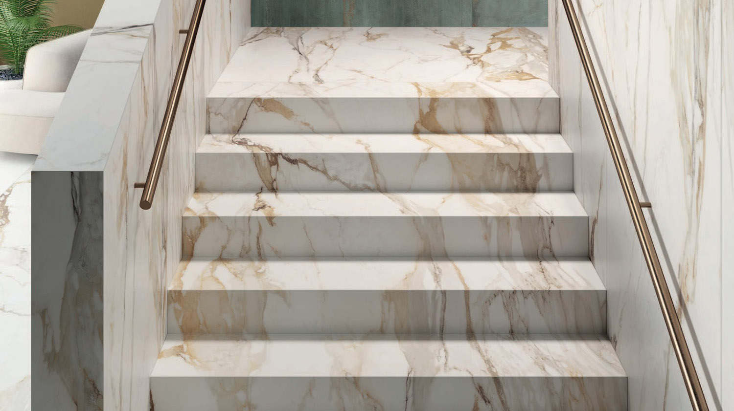 Сходи, сходинки та підсхідці з керамограніту — MAS — Modern Acrylic Stone