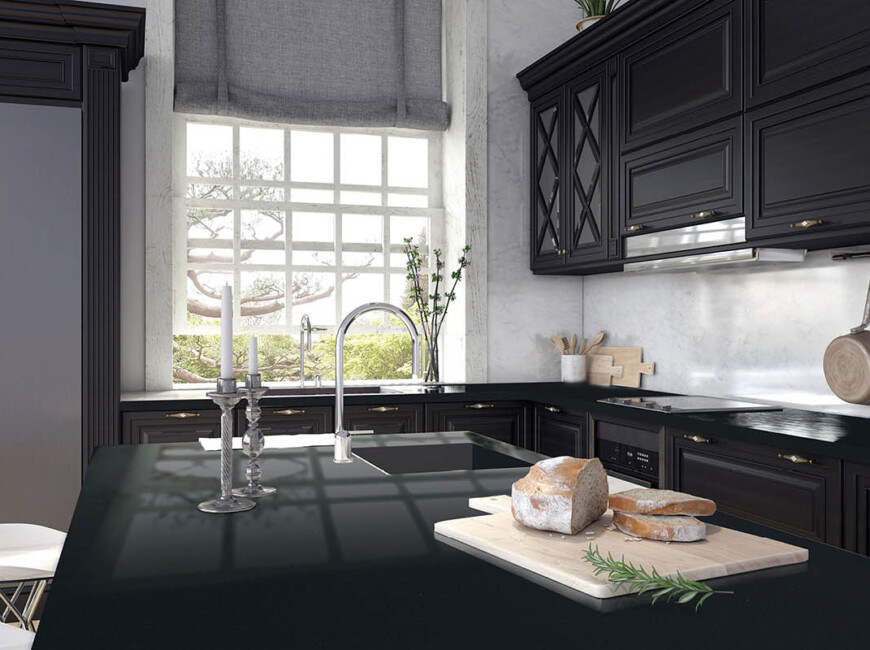Штучний кварцовий камінь Avant Quartz 1030 Бенжерак — фото 5 — MAS — Modern Acrylic Stone