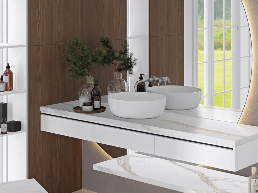 Искусственный кварцевый камень Avant Quartz 7030 Калакатта Шенонсо — фото 5 — MAS — Modern Acrylic Stone