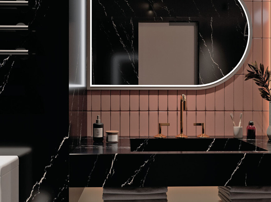 Искусственный кварцевый камень Avant Quartz 7060 Калакатта Мон Сен-Мишель — фото 3 — MAS — Modern Acrylic Stone