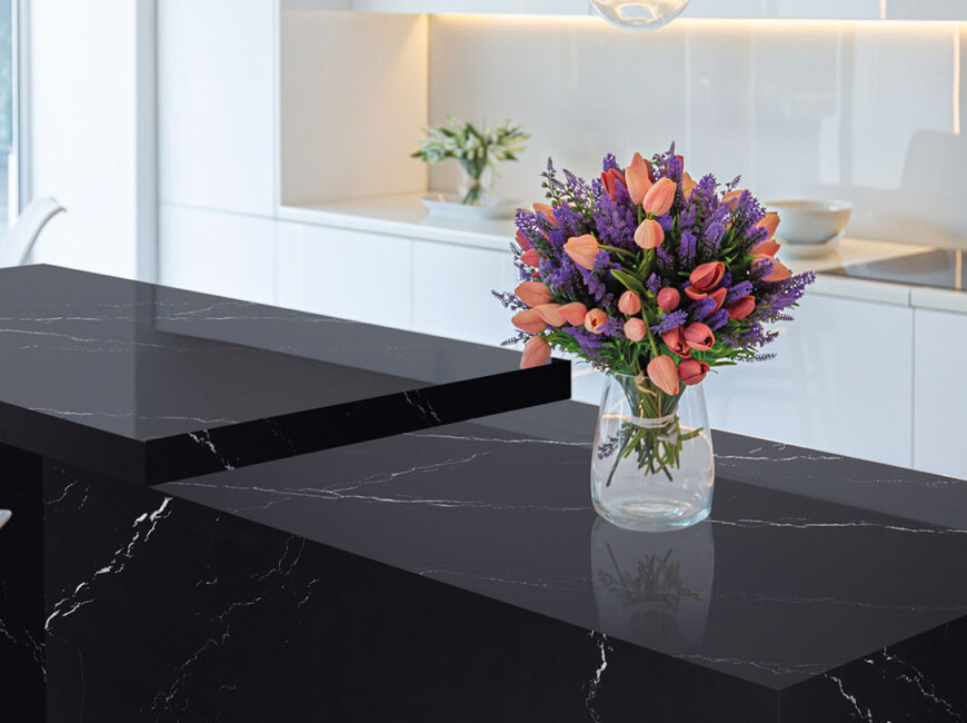 Искусственный кварцевый камень Avant Quartz 7060 Калакатта Мон Сен-Мишель — фото 6 — MAS — Modern Acrylic Stone