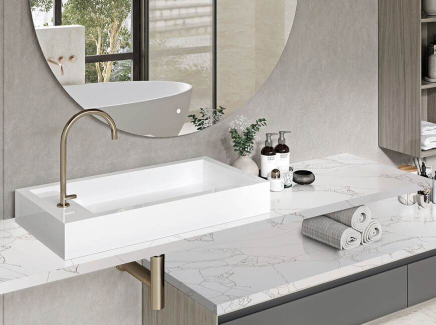 Искусственный кварцевый камень Avant Quartz 7470 Калакатта Беарн — фото 6 — MAS — Modern Acrylic Stone