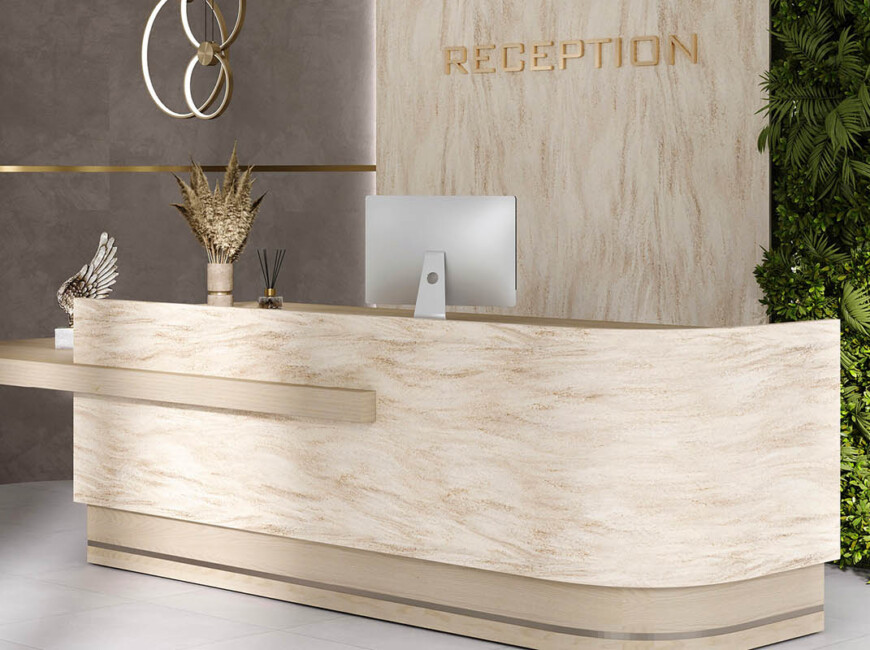Искусственный акриловый камень Grandex M-723 Timber Wolf A — фото 5 — MAS — Modern Acrylic Stone