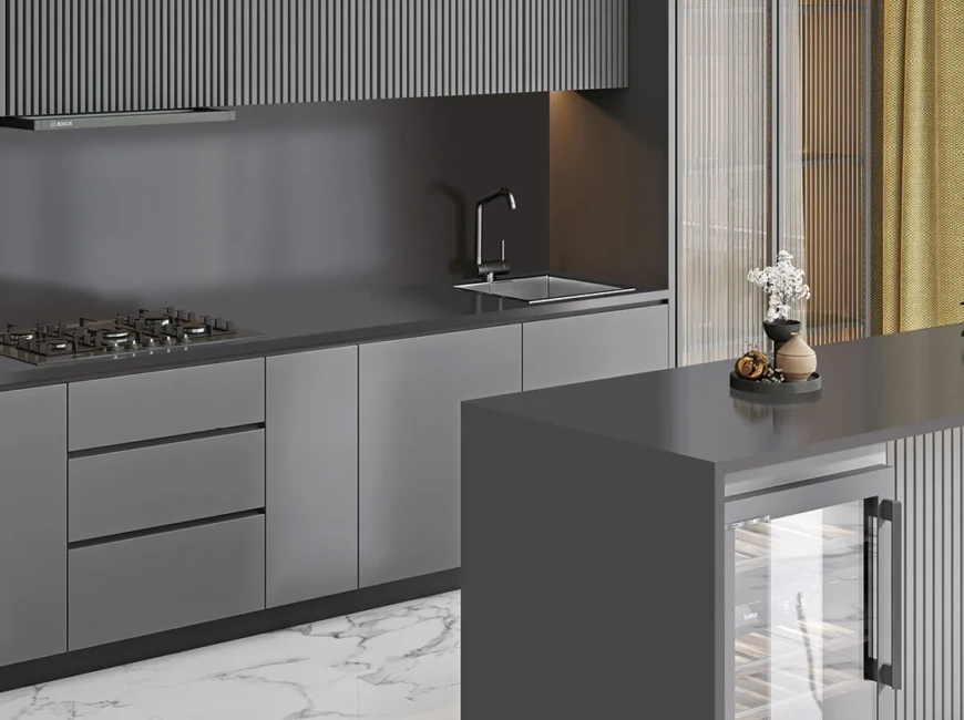 Искусственный акриловый камень Grandex P-110 Iron — фото 4 — MAS — Modern Acrylic Stone
