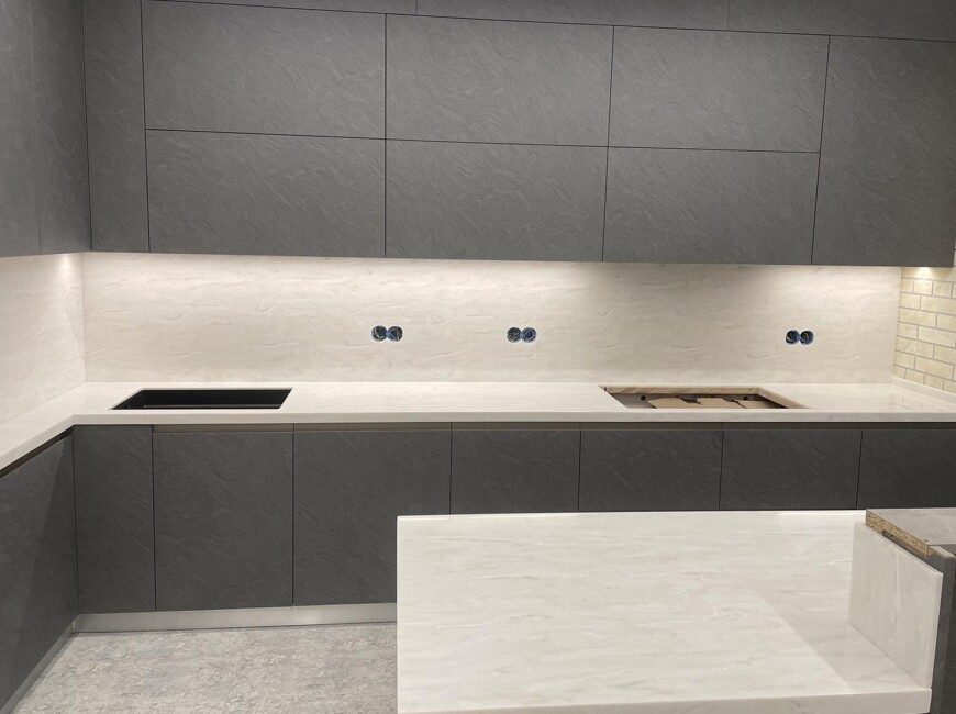 Искусственный акриловый камень Grandex M-701 Hazel Flow B — фото 3 — MAS — Modern Acrylic Stone