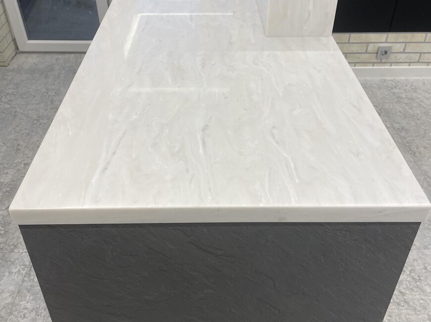 Искусственный акриловый камень Grandex M-701 Hazel Flow B — фото 4 — MAS — Modern Acrylic Stone
