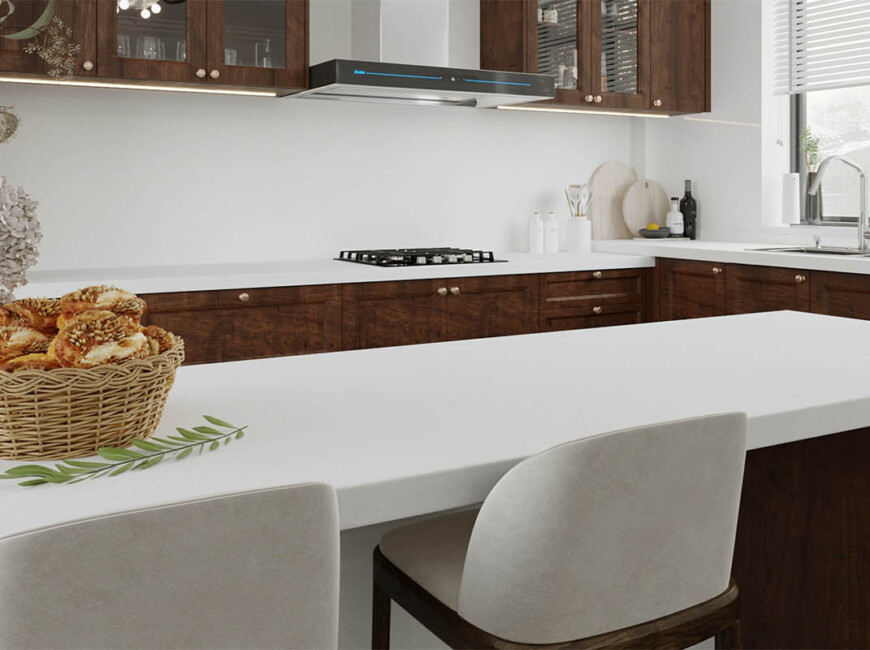 Штучний кварцовий камінь Vicostone BQ206 Thasos — фото 3 — MAS — Modern Acrylic Stone