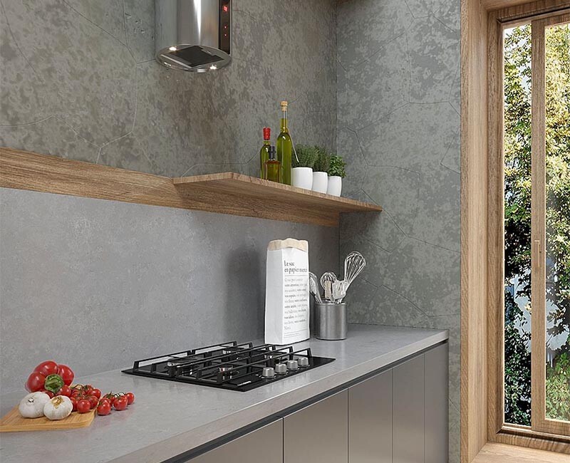 Искусственный кварцевый камень Vicostone BQ8860 Concreto — фото 7 — MAS — Modern Acrylic Stone