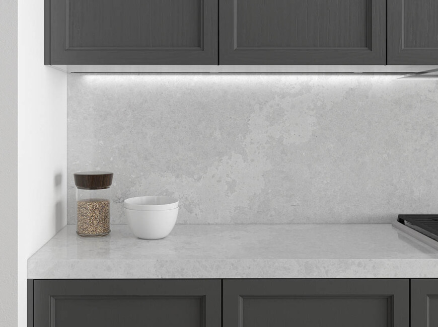 Штучний кварцовий камінь Vicostone BQ8870 Olympus White — фото 3 — MAS — Modern Acrylic Stone