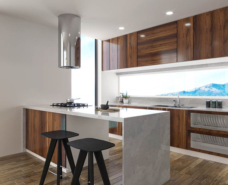 Штучний кварцовий камінь Vicostone BQ8870 Olympus White — фото 8 — MAS — Modern Acrylic Stone