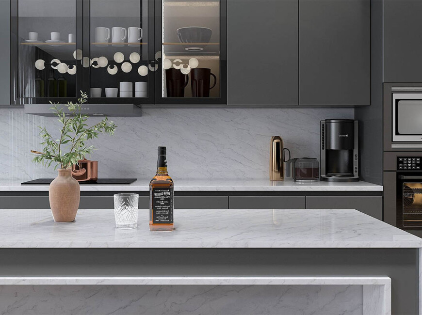 Искусственный кварцевый камень Vicostone BQ8885 Volakano — фото 6 — MAS — Modern Acrylic Stone