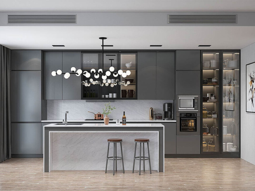 Искусственный кварцевый камень Vicostone BQ8885 Volakano — фото 8 — MAS — Modern Acrylic Stone