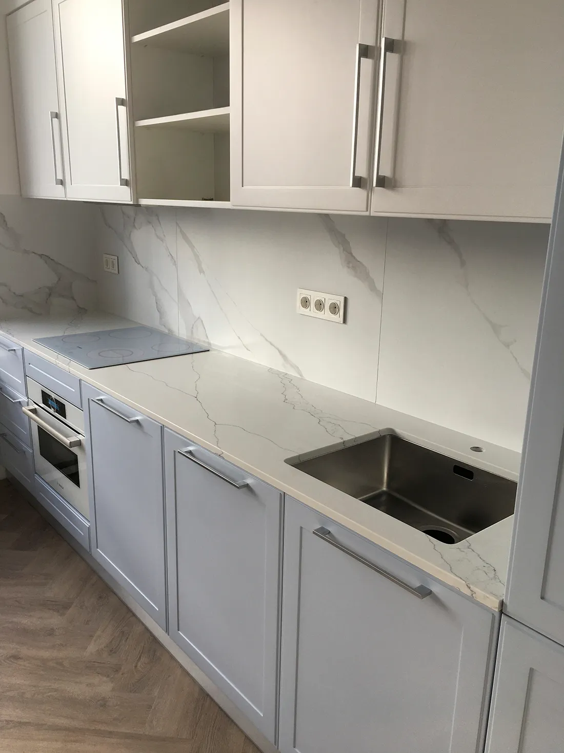 Столешница из кварцевого камня Avant Quartz 7000 Калакатта Эно — фото 1 — MAS — Modern Acrylic Stone