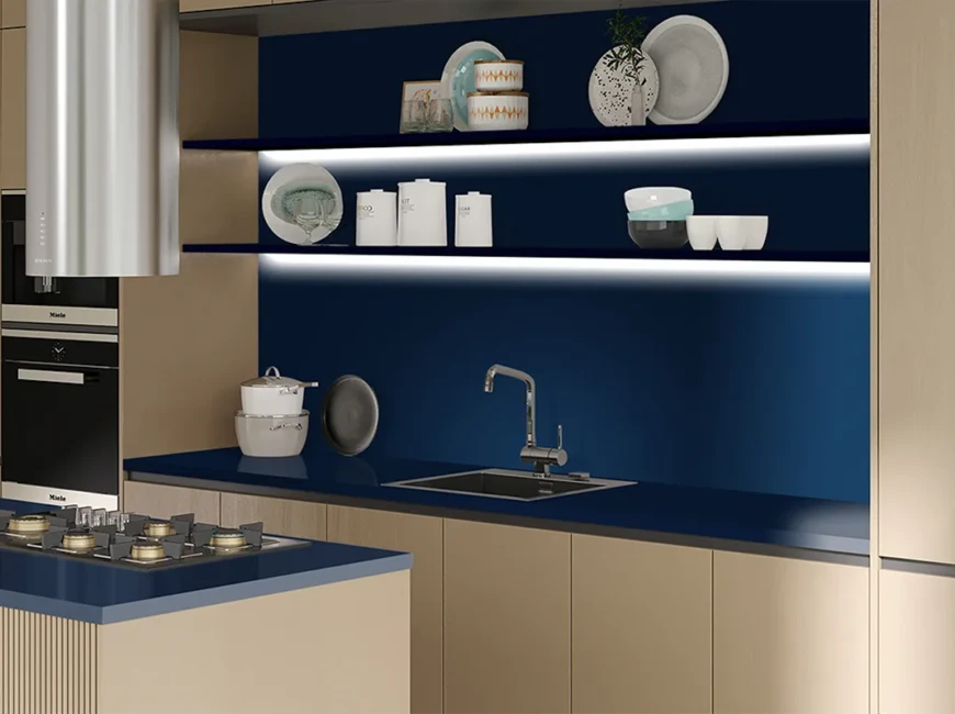 Искусственный акриловый камень Grandex P-197 Deep Sea — фото 3 — MAS — Modern Acrylic Stone