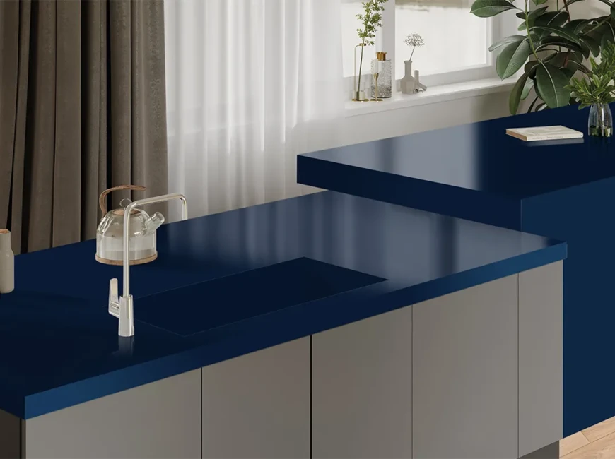 Искусственный акриловый камень Grandex P-197 Deep Sea — фото 4 — MAS — Modern Acrylic Stone