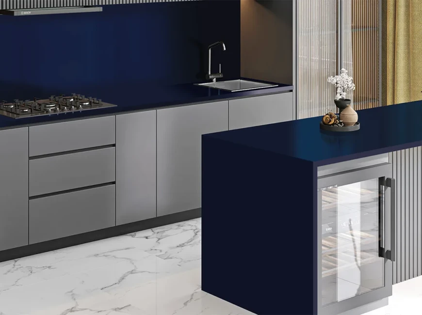 Искусственный акриловый камень Grandex P-197 Deep Sea — фото 5 — MAS — Modern Acrylic Stone