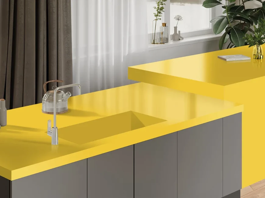 Искусственный акриловый камень Grandex P-198 Mango — фото 3 — MAS — Modern Acrylic Stone