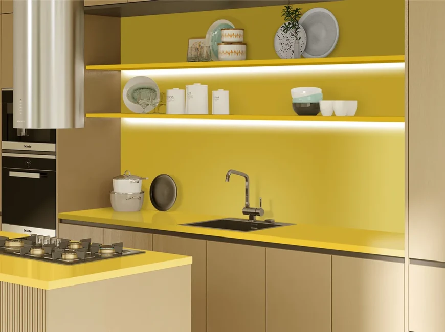 Искусственный акриловый камень Grandex P-198 Mango — фото 4 — MAS — Modern Acrylic Stone