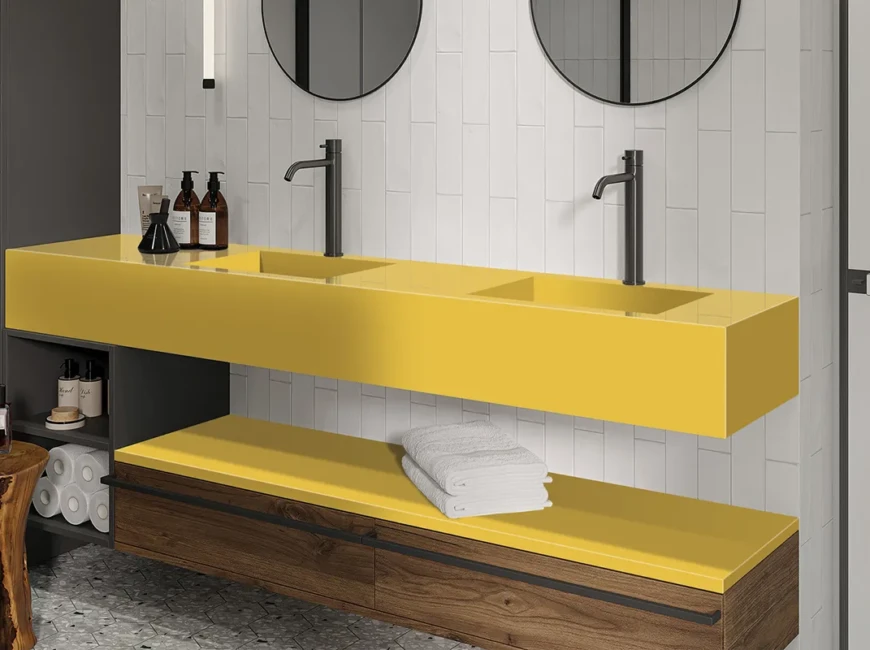 Искусственный акриловый камень Grandex P-198 Mango — фото 5 — MAS — Modern Acrylic Stone
