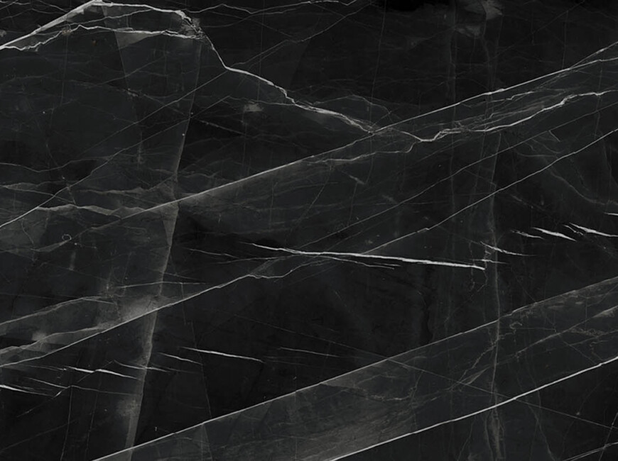 Широкоформатна керамогранітна плита Keralini Black Diamond — фото 2 — MAS — Modern Acrylic Stone