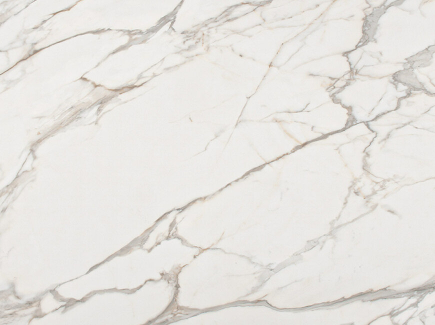 Широкоформатная керамогранитная плита Keralini Calacatta Dorato — фото 2 — MAS — Modern Acrylic Stone