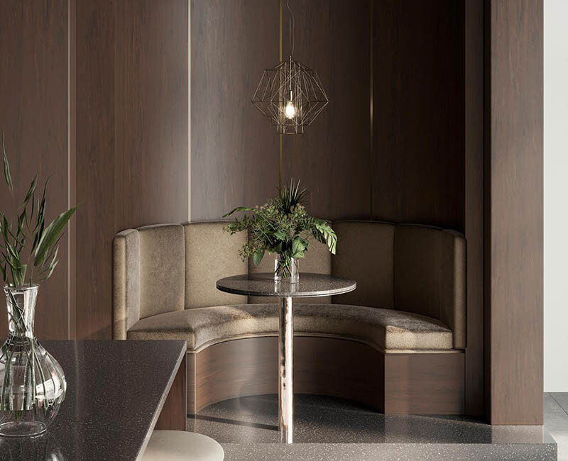 Штучний акриловий камінь Krion L507 Hickory — фото 2 — MAS — Modern Acrylic Stone