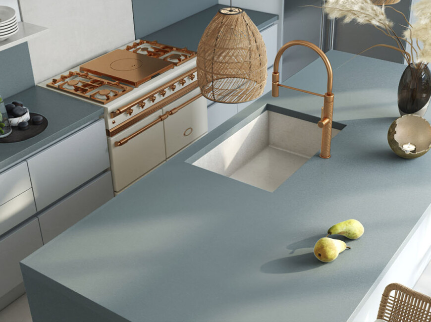 Искусственный кварцевый камень Silestone Cala Blue — фото 4 — MAS — Modern Acrylic Stone