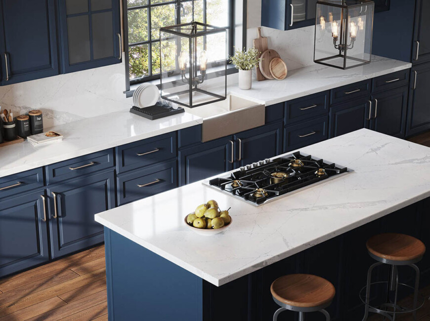 Искусственный кварцевый камень Silestone Ethereal Indigo — фото 3 — MAS — Modern Acrylic Stone