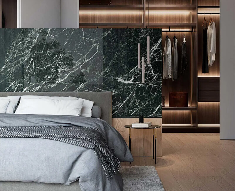 Широкоформатная керамогранитная плита Xtone Alpi Verde — фото 3 — MAS — Modern Acrylic Stone