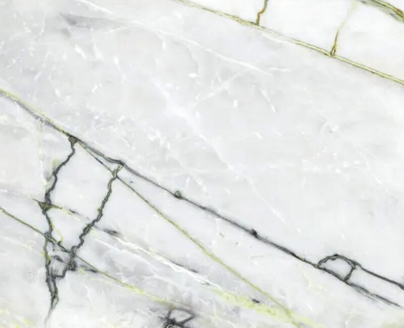 Широкоформатная керамогранитная плита Xtone Calacatta Green — фото 1 — MAS — Modern Acrylic Stone
