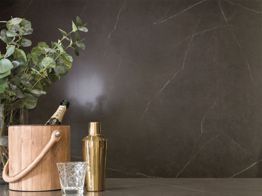 Широкоформатная керамогранитная плита Xtone Liem Dark — фото 3 — MAS — Modern Acrylic Stone