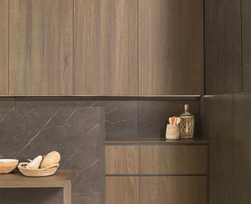 Широкоформатная керамогранитная плита Xtone Liem Dark — фото 4 — MAS — Modern Acrylic Stone