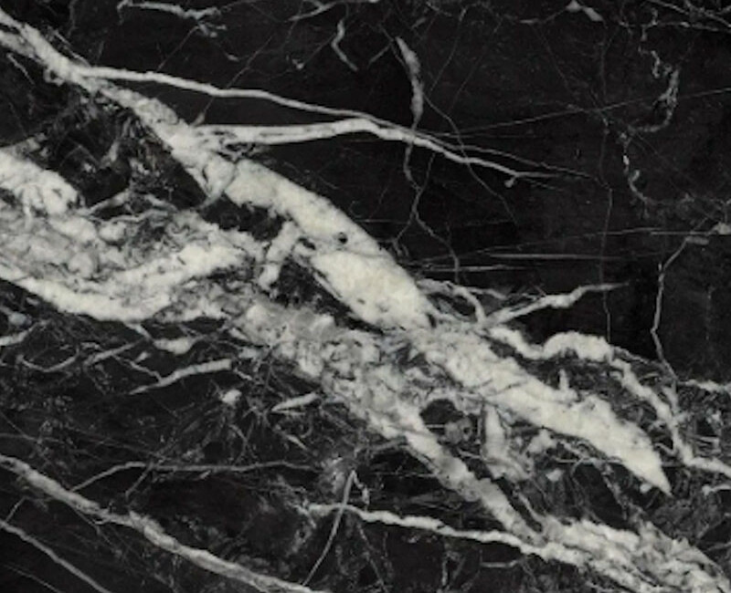 Широкоформатная керамогранитная плита Xtone Marquina Black — фото 1 — MAS — Modern Acrylic Stone