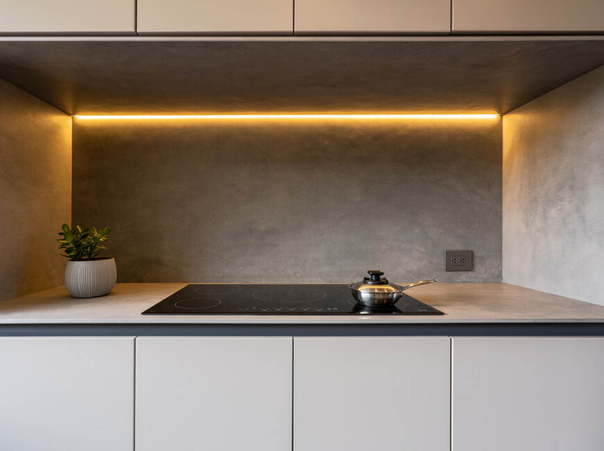 Широкоформатная керамогранитная плита Ascale Cosmopolita Gray — фото 6 — MAS — Modern Acrylic Stone