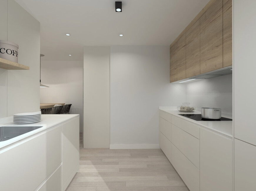 Широкоформатная керамогранитная плита Ascale Croma White — фото 4 — MAS — Modern Acrylic Stone